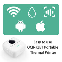 Compact Pocket Thermal Printer - Ideal for Students and Home Use