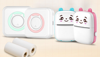 Compact Pocket Thermal Printer - Ideal for Students and Home Use