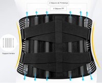 Breathable Waist Trainer Belt - Abdominal Support Compression Band for Core Stability & Posture Training