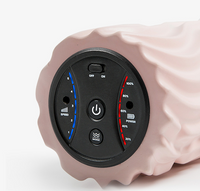 Rechargeable Electric Yoga Foam Roller - Vibrating Muscle Massage for Pain Relief and Soreness Recovery