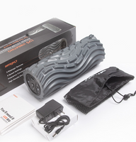 Rechargeable Electric Yoga Foam Roller - Vibrating Muscle Massage for Pain Relief and Soreness Recovery