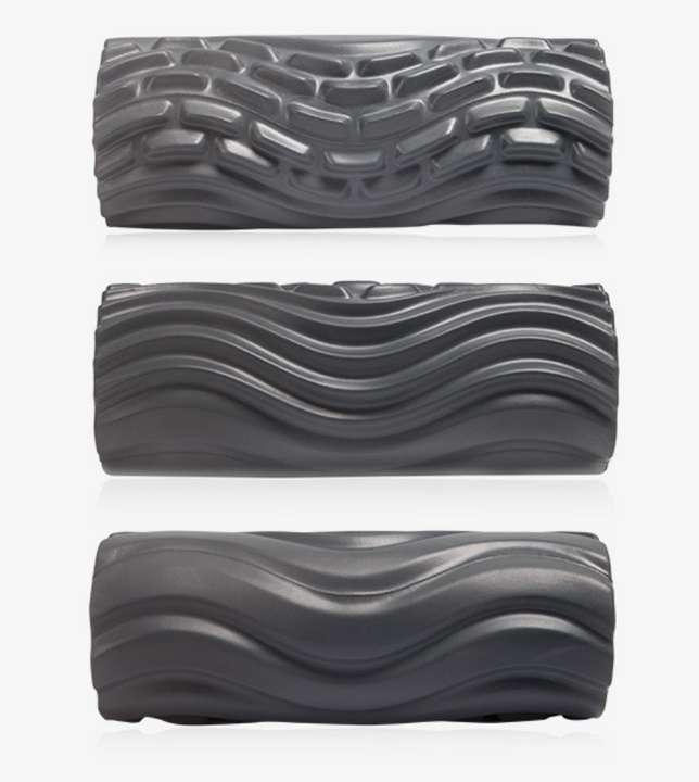 Rechargeable Electric Yoga Foam Roller - Vibrating Muscle Massage for Pain Relief and Soreness Recovery