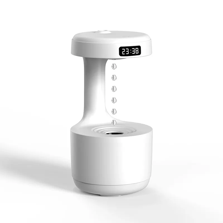 Anti-Gravity Water Droplet Humidifier - Silent Backflow Aromatherapy Diffuser for Office and Bedroom