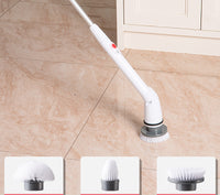 Multifunctional Electric Cleaning Brush with Telescopic Handle - Versatile Household Cleaner for Daily Use